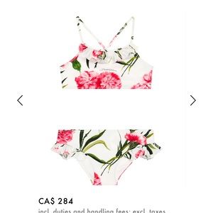 Dolce & Gabbana Size 3 Children’s Bikini